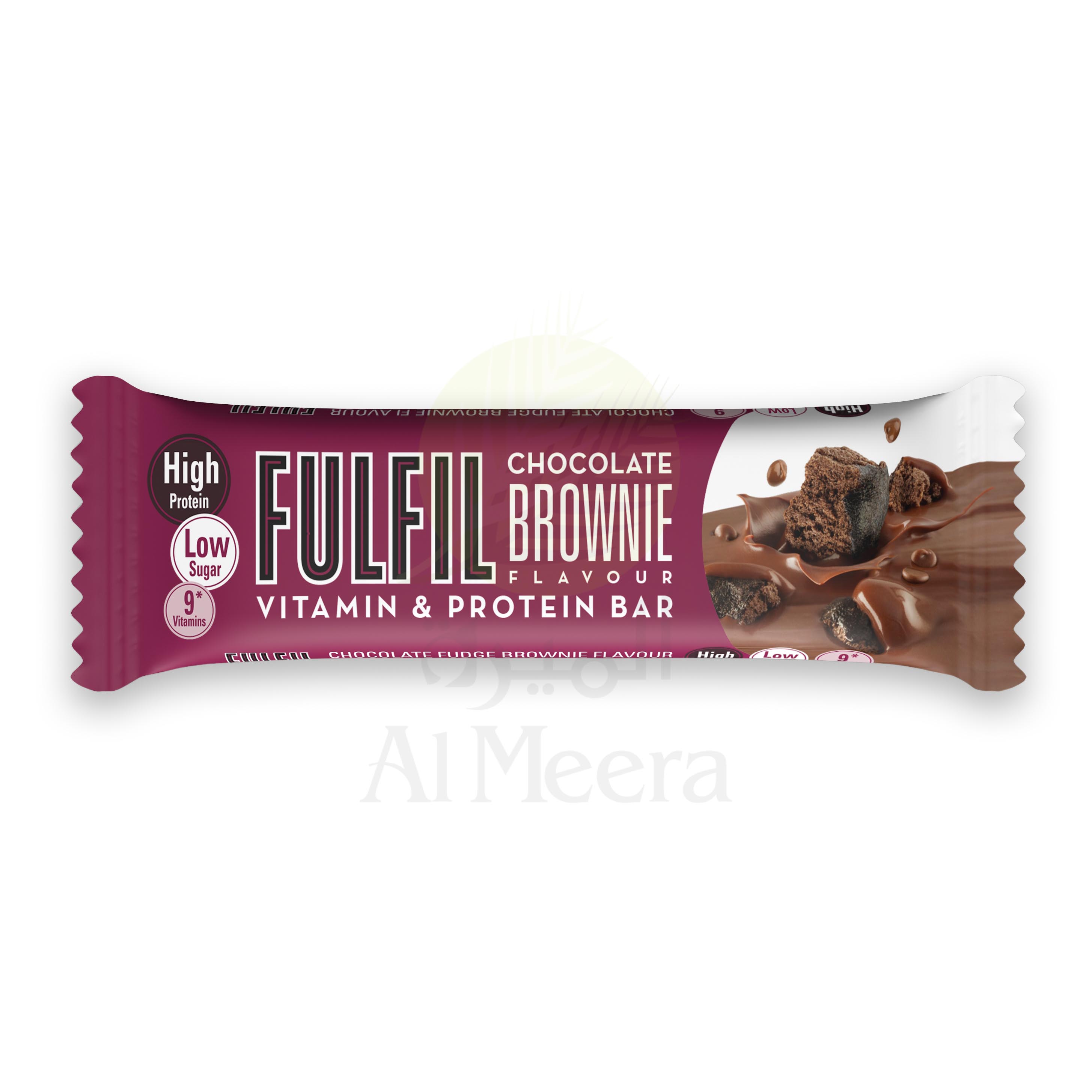 Al Meera Consumer Goods (Q.P.S.C) > Breakfast Food > FULFIL PROTEIN BAR CHOCOLATE BROWNIE 55G