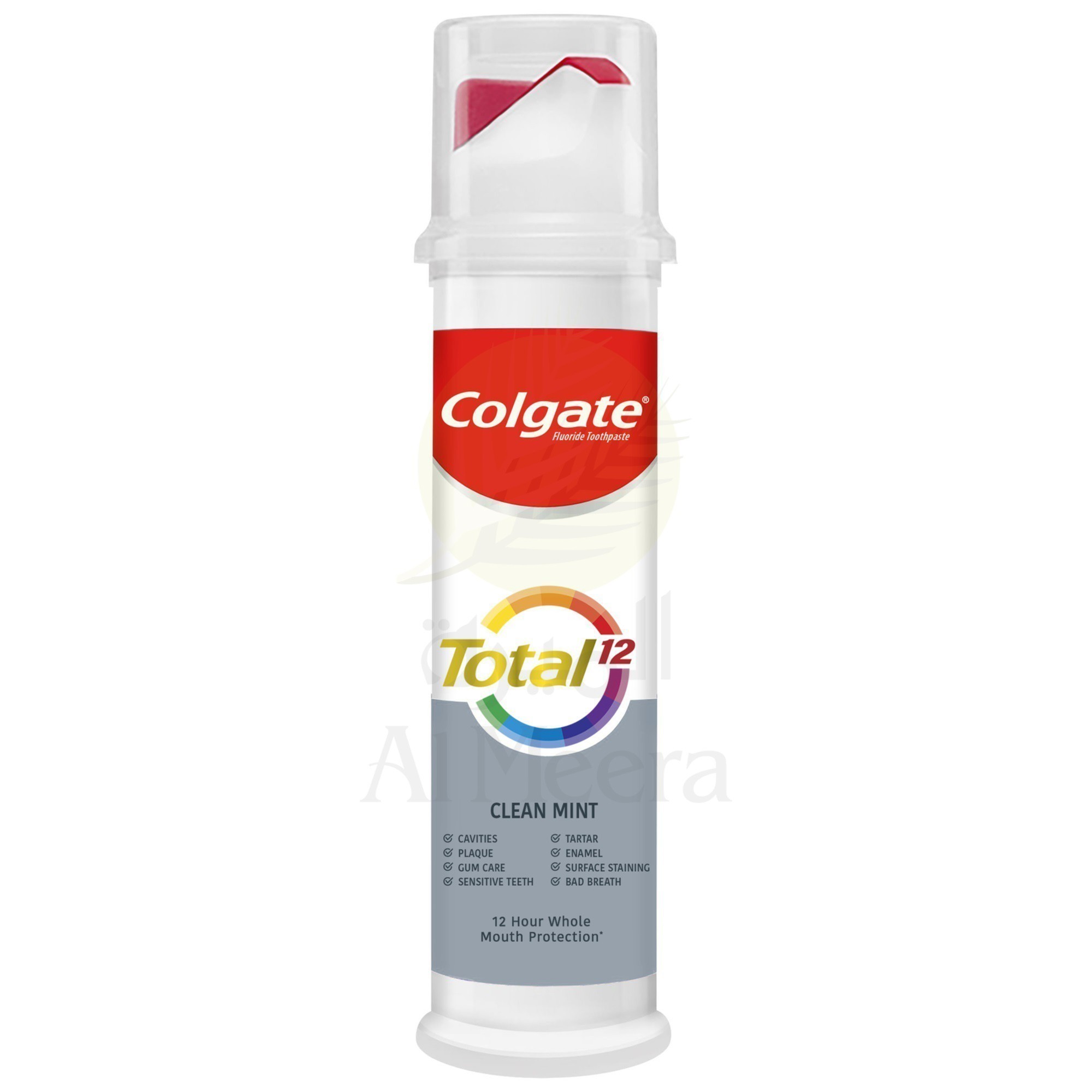COLGATE TOOTHPASTE TOTAL 12 PRO CLEAN MINT PUMP 100ML