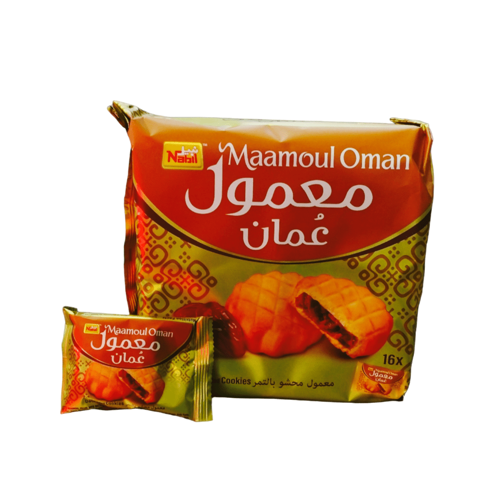 Al Meera Consumer Goods (Q.P.S.C) > Arabic Sweets > NABIL MAAMOUL DATE FILLED COOKIES 20gX16