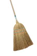 ROZENBAL EKEL BROOM W/COIR 206010