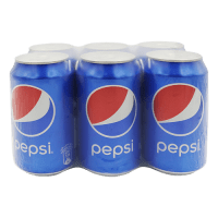 PEPSI Soft Drinks Can 330ml x 6