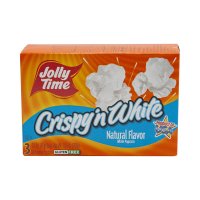 Jolly Time Crispy N white White Microwave Popcorn 298g
