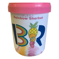 Baskin Robbins Ice Cream Rainbow Sherbet Pack 1L