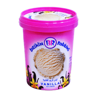 Baskin Robbins Ice Cream Vanilla Pack 500ml