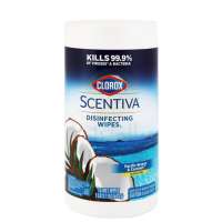 Clorox Scentiva Disinfecting Wipes Coconut 75Ct