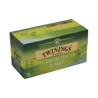 TWININGS Green Tea with Mint 25Pcsx1.6g