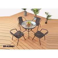 Fanar Table &Chair Set 80X80X72Cm A25001