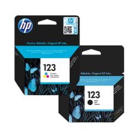 HP Cartidge 123 Black + 123 Color