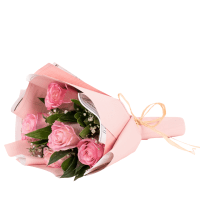Pink D Mix Flower Bouquet 1