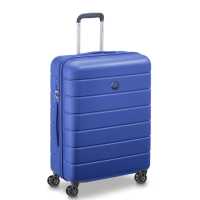 DELSEY LAGOS HARD TROLLEY 4WHEEL 66CM DEEP BLUE  194840277