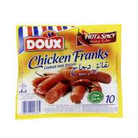DOUX Chicken Franks Hot&Spicy 400g