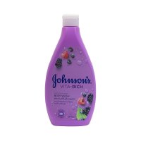 JOHNSONS Liquid Soap Body Wash with Raspberry Extract 400ml