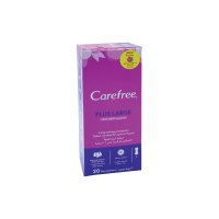 CAREFREE Panty Liners Plus Large Light Scent 20pcs