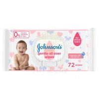 Gentle  All Over Baby Wipes 72’S