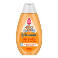 JOHNSONS Kids Bubble Bath & Wash 500ml