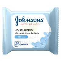 Johnson’S Micellar Facial Wipes Dry Skin 25'S
