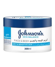 Johnsons Face & Body Cream Skin Balance 300ML
