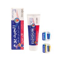 ELGYDIUM Kids Toothpaste Fresh Strawberry 50ml, 2-6Years