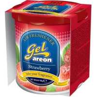 AREON CAR AND HOME AIR FRESHENER GEL STRAWBERRY 80G
