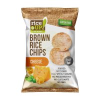 RICE UP Brown Rice Chips Cheese 60g