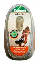 COLLONIL BROWN MOBIL SHOE SPONGE WTH LIQ