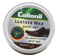 COLLONIL BROWN LEATHER SHOE WAX 50ML