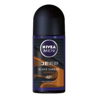NIVEA Deo Roll On Anti-Perspirant Deep Black Carbon Espresso 50ml