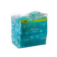 PAMPERS Baby Wipes Fresh Scent 6x64's