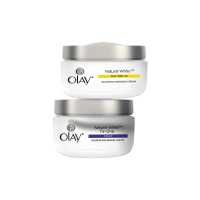 OLAY Natural White Day Cream 50ml + Night Cream 50ml