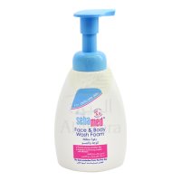 SEBAMED BABY FACE & BODY WASH FOAM 400ML