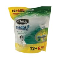 SCHICK Razor Exacta 2 Sensitive 12+6Free