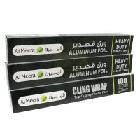 AL MEERA ALUMINUM 75 + 75SQ & CLING FILM 100SQ
