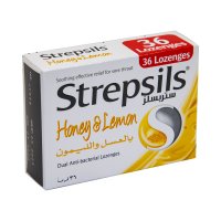 STREPSILS Lozenges Honey & Lemon 36pcs