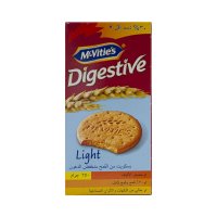 MCVITIES Digestive Light Reduced Fat Wheat Biscuits 250g