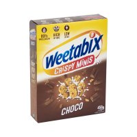 WEETABIX Crispy Minis Whole Wheat Cereal Chocolate Flavour 450g