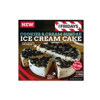 TGIF Cookies And Cream Sundae Ice Cream Cake 360g