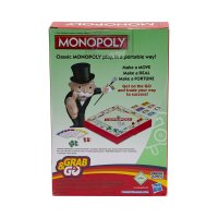 Hasbro Gaming Monopoly Grab&Go Game B1002
