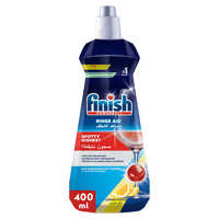 Finish Dishwasher Rinse Aid, Lemon Sparkle Scent, 400ml