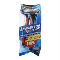 LASER SPORT 3 RAZORS 5+2 FREE
