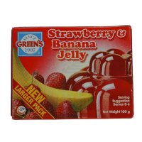 GREENS Jelly Strawberry & Banana 100g