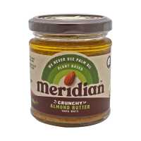 Meridian Natural Crunchy Almond Butter 100% 170G