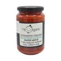 MR ORGANIC Roasted Garlic Pasta Sauce (No Added Sugar) 350g
