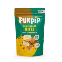 PUKPIP BANANA BITES PEANUT BUTTER 172G
