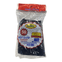 ROBBY Plastic Tea Spoon 50Pcs