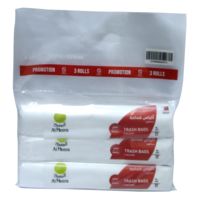 Al Meera Hd Trash Bag White 8Gal 30Px3Roll