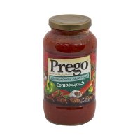 Prego Italian Sauce Chunky Garden Combo Bottle 673g