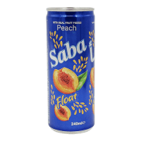 SABA Peach Float Drink 240ml