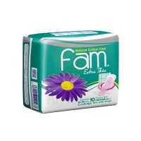 FAM Sanitary Pads Extra Thin Normal 10's