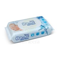 BAMBI Baby Wet Wipes Aqua Clean 56's
