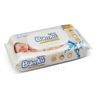 BAMBI Baby Wet Wipes Pure & Sensitive 56's